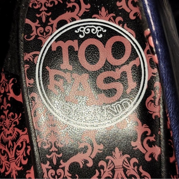 Ashen Bird Skeleton Too Fast Heels Size 7 - Picture 8 of 8